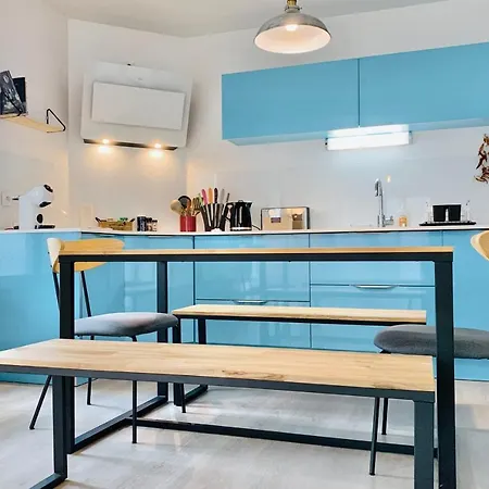 Appartement The Bluesky Train Sation Europole Garage #ci